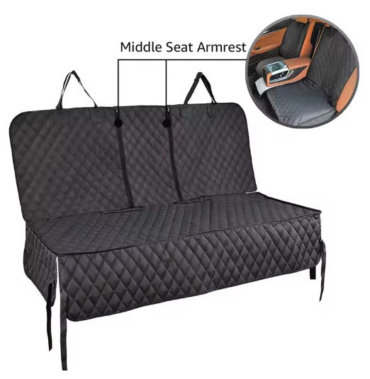 Dog Car Rear Seat Protective Cover