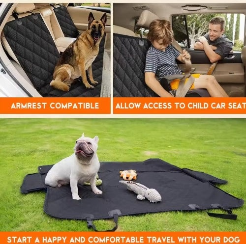 Dog Car Rear Seat Protective Cover
