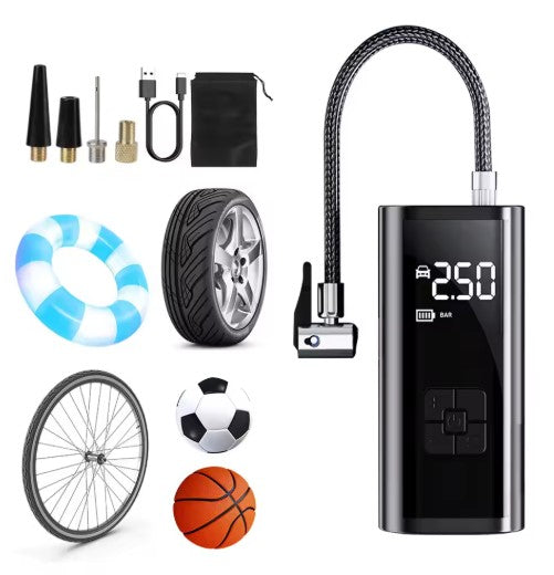 Portable Wireless Tire Inflatable Pump