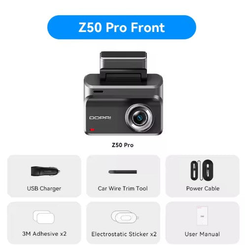 2025 New DDPAI Dash Cam Z50 Pro 4K
