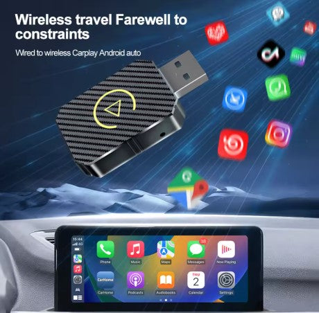 NEW Wireless CarPlay Android Auto Adapter