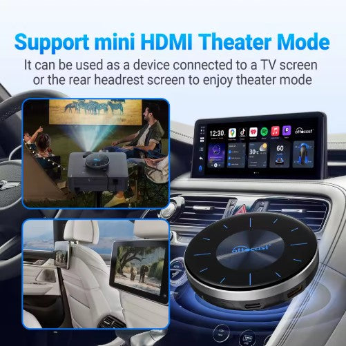 OTTOCAST P3 Android AI Box Wireless CarPlay