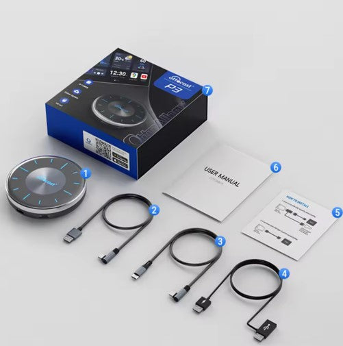 OTTOCAST P3 Android AI Box Wireless CarPlay