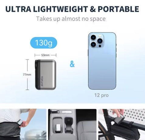 TOPUMP TB2 PRO Mini Portable Electric Pump