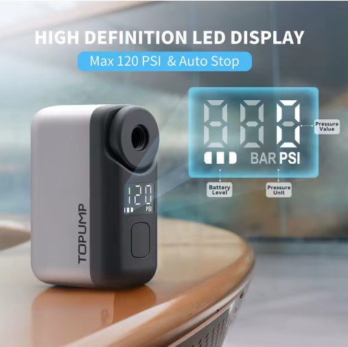 TOPUMP TB2 PRO Mini Portable Electric Pump