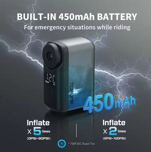 TOPUMP TB2 PRO Mini Portable Electric Pump