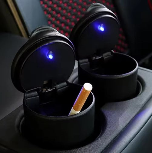 Universal Car LED Ashtray Garbage Coin Storage Cup Container Cigar Ashtray Holder