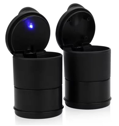 Universal Car LED Ashtray Garbage Coin Storage Cup Container Cigar Ashtray Holder