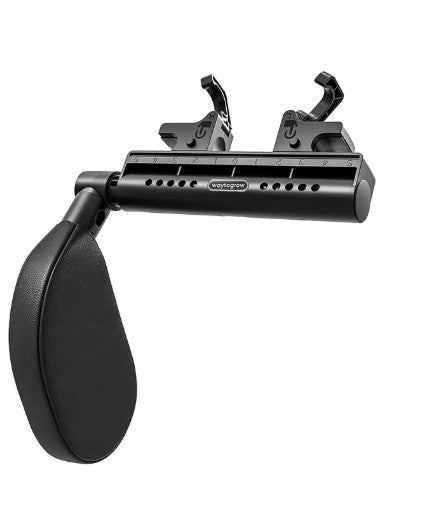 Universal 360° Adjustable Auto Cervical Pillow with Memory Foam &amp; Side Pads Ergonomic One-Click Sleep Headrest