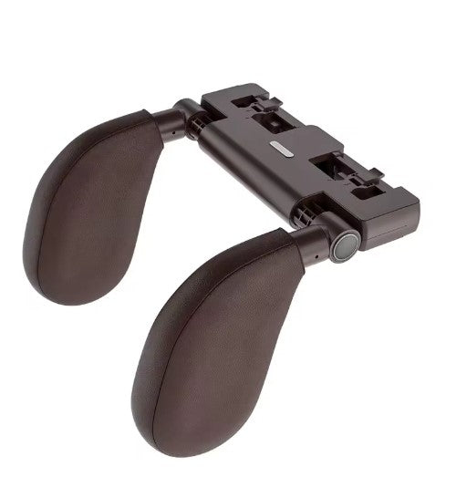 Universal 360° Adjustable Auto Cervical Pillow with Memory Foam &amp; Side Pads Ergonomic One-Click Sleep Headrest