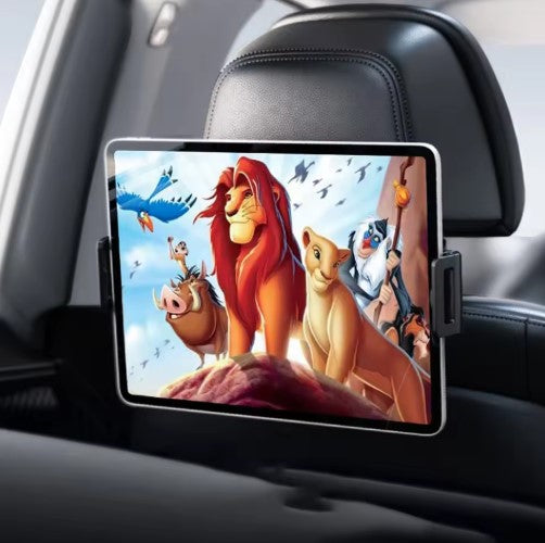 Car Headrest Tablet Mount Holder 360 Degree Rotating