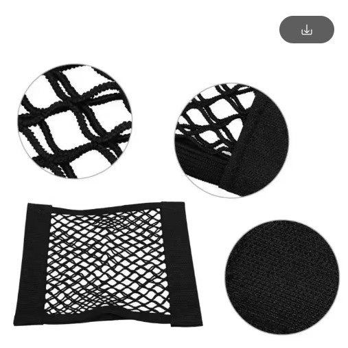 Universal Car Storage Bag Double Mesh Trunk Storage Net