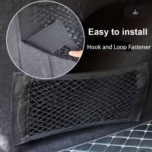Universal Car Storage Bag Double Mesh Trunk Storage Net