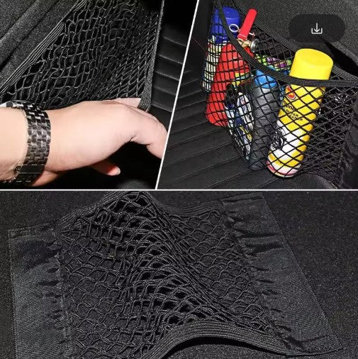 Universal Car Storage Bag Double Mesh Trunk Storage Net