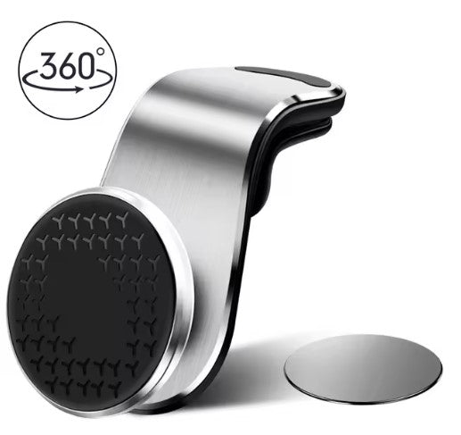 Magnetic car phone holder